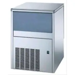 FABRICADOR DE HIELO EN CUBITOS LLENOS con SISTEMA SPRAY - Cod. TM70 - Tipo de cubito S/M/L/E - Cubitos de gr. 14/17/32/41 - PRODUCCIÓN hasta kg 38/24 h - Medidas cm L 49,7 x P 59,2 x H 68,7 - Norma CE