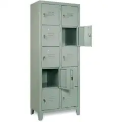 ARMARIO CASILLERO DE METAL - MOD. EXT 35/50/C - Estructura monobloque - Medidas Cm A 70 x H 180