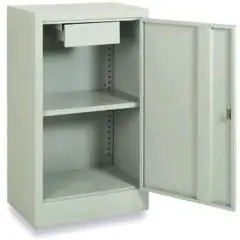 ARMARIO BAJO DE METAL  - N. 1 PUERTA CON CAJÓN - MOD. BAS60/C - Estructura monobloque - Medidas Cm A 60 x F 40 x H 100 - Volumen m³ 0,25 - Peso Kg. 20