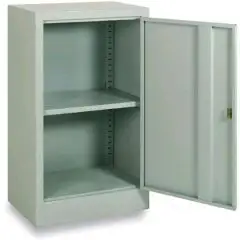 ARMARIO BAJO DE METAL - N.1 PUERTA - MOD. BAS60 - Estructura monobloque - Medidas Cm A 60 x F 40 x H 100 - Volumen m³ 0,25 - Peso Kg. 19