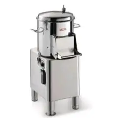 PELADORA DE PATATAS - MOD.QQS21F - EASY - CAPACIDAD DE CARGA Kg. 10 - POTENCIA W 735 - ALIMENTACIÓN MONOFÁSICA o TRIFÁSICA - CE