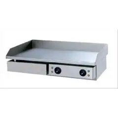 FRYTOP ELÉCTRICO DE SOBREMESA - Mod. GHN 75L - Superficie lisa - Placa de cocción cm 72,5x40 - Potencia kW 4,4 - Alimentación monofásica - Medidas cm A 73,5 x F 53 x 24,5h - Homologación CE