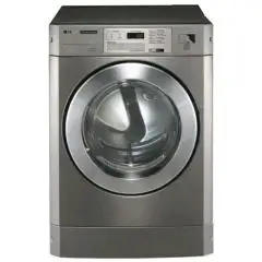 SECADORA LG - MOD. GIANT C - Estructura de Color PLATINO - TAMBOR de acero inox - CALENTAMIENTO ELÉCTRICO o A GAS - 4 programas de secado - Capacidad Kg 10 - Programación electrónica - Medidas cm L 68,6 x P 76,4 x 98,3 H