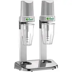 LICUADORAS FRAPPÉ - Mod. FP 2P - N. 2 JARRAS DE POLICARBONATO Lt 2 X 0,5 - POTENCIA 120 + 120 W - 230V/50-60Hz - Homologación CE