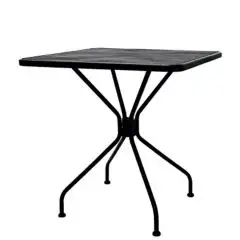 MESA - MOD. MA09 - ESTRUCTURA DE METAL BARNIZADO - PARA USO EXTERIOR - CE