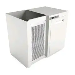 CÁMARA BAR REFRIGERADA EMPOTRABLE - MOD. CIR850/TN100 - Temperatura TN +4°C/+8°C - L. 100 cm - CON UNIDAD CONDENSADORA INCORPORADA