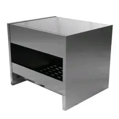 Tolva de Pan con cajón recogemigas - Largo cm 72 - Ancho cm 60 - Alto cm 60