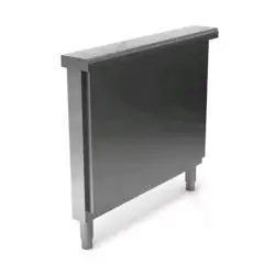 Mueble autoservicio de puente - Estructura inox con acabado scotch brite