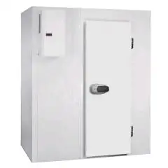 Cámara frigorífica modular - Espesor del panel cm  7 - Sin suelo - H 287 - Con n. 1 puerta de cm 80 x h 185 - Motor excluido