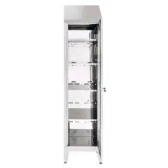 Armario para objetos de acero inox - n. 1 puerta abatible