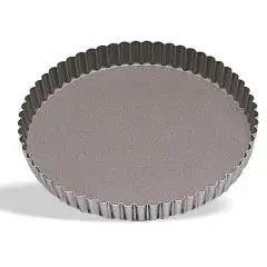 MOLDE PARA TARTAS REDONDAS RIZADAS ANTIADHERENTES - ALTURA cm. 2,5