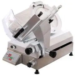 CORTADORA DE FIAMBRES POR GRAVEDAD AUTOMÁTICA - Mod. 35AT - Alimentación MONOFÁSICA 230V/1/50Hz - Cuchilla Ø 350 - Dispositivo contador de lonchas - Corte útil mm 310x260 - Afilador fijo - CE