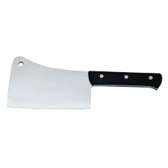 HACHAS DE COCINA - Hoja de DE ACERO INOX TEMPLADO AISI 420 - MANGO DE GOMA ANTIDESLIZAMIENTO - LAVABLES EN EL LAVAVAJILLAS