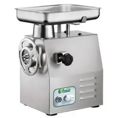PICADORA DE CARNE PROFESIONAL 22/RG - Grupo de molienda de aluminio - Inversión de marcha - Potencia 1,5 HP - 1100W 230V Monofásico - Producción por hora Kg/h 200-300