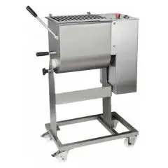 Mezclador de carne - Mod 30C1P - Trifásica - Capacidad de masa 25-30 kg - 1 pala - Potencia en caballos (hp) 1 - 750W - 230/400V/3/50Hz