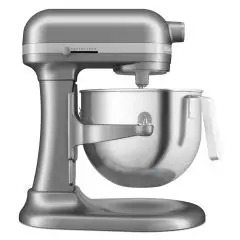 AMASADORA PLANETARIA KITCHENAID - Mod K6S Heavy Duty Metal PLATEADO - Estructura de metal - N 1 cuba Lt 6,6 - Potencia 375 W  - Alimentación monofásica 220-240V - Medidas cm L 28,7 X P  37,1 X h 41,9