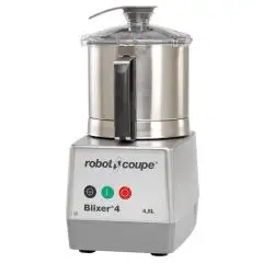 BLIXER, CUTTER HOMOGENEIZADOR DE SOBREMESA - Mod. BLIXER 4-3000 - Capacidad de la Cuba de acero inox lt 4,5 - Capacidad de porciones: de 2 a 15 (porciones de 200 gr) - 1 velocidad - Potencia W 900 - Dimensiones cm L 24,2 x P 33,2 x 47,9h