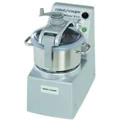 BLIXER, CUTTER HOMOGENEIZADOR DE SOBREMESA - Mod. BLIXER 8 V.V. - Capacidad de la Cuba de acero inox lt 8 - Capacidad de porciones: de 5 a 25 (porciones de 200 gr) - Con variador dy Velocidad - Potencia W 2200 - Dimensiones cm L 31,5 x P 54,5 x 60,5h