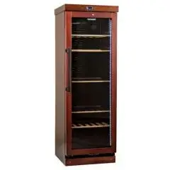 Vitrina refrigerada para vino - Mod CANTINETTA 1P - Ventilada - Temperatura +3°/+16°C - Capacidad Lt 345 - Dimensiones L 64,3 x P 62 x H 183,7 cm