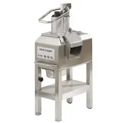 CORTADORA DE VERDURAS Y MOZZARELLAS CON SOPORTE - Mod. CL 60 TRAMOGGIA GUIDATA TRIF - 1 tolva de palanca - Capacidad de porciones de 300 a 3000 - 2 velocidades - Potencia W 1500 - Dimensiones cm L 42,5 x P 61,3 x 115,9h