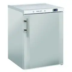 Armario frigorífico congelador de acero inoxidable - Mod CNX 2 - Refrigeración estática - N 1 puerta - Capacidad Lt 200 - Temperatura -18º/-23ºC - Dimensiones cm L 59,8 x P 67,9 x h 83,8