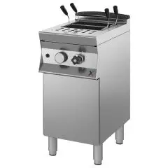 CUECEPASTAS DE GAS - Mod 7DDQH1 - N 1 Cuba Lt 28 - Dimensiones cm L 40 x P 70 x H 85/90