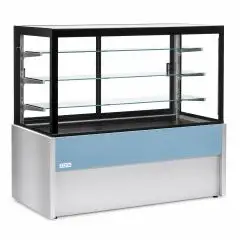 Vitrina caliente - Mod KRISTALL HOT - Caliente ventilada - Temperatura &deg;C +30/+90 - Profundidad de la superficie de la pantalla: 60 cm