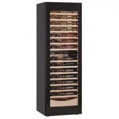 Vitrina refrigerada para vino con capacidad Lt 318 y temperatura de +2° / +12 ° C / +12° / +20 ° C Klimaitalia FY 170 2V