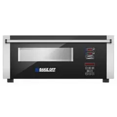 HORNO ELÉCTRICO DIGITAL PARA PIZZA - Mod. BISTROT MF 250 - N. 1 cámara - Superficie de cocción de piedras refractarias - Dimensiones de la cámara cm L 60 x P 60 x 14 h - N. Pizzas 2 (Ø cm 30) - Potencia 4,5 Kw - CE