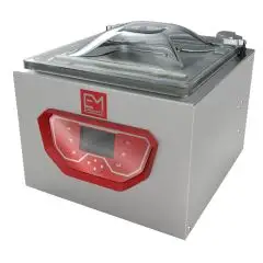 ENVASADORA AL VACÍO DE CAMPANA DE SOBREMESA TOP LINE - Mod E TOP 35 - BARRA SOLDANTE mm 350