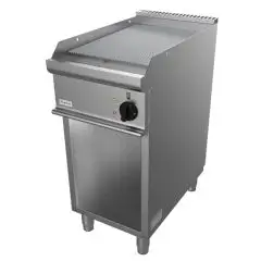 PLANCHA FRY TOP ELÉCTRICA - MOD. G7NUP1DCT - PLANCHA RAYADA - Potencia kW 5,4 - Medidas: cm A 40 x F 70 x H 85 - Homologación CE