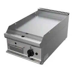 PLANCHA FRY TOP A GAS DE SOBREMESA - MOD. G7NUQ1DDN - PLANCHA LISA - Potencia kW 6 - Medidas: cm A 40 x F 70 x H 27 - Homologación CE