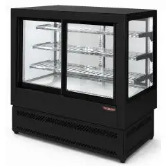 VITRINA CALIENTE - MOD EVOK L4 CALIENTE - CALIENTE VENTILADO - TEMPERATURA +65 &deg;C - PROFUNDIDAD DE LA SUPERFICIE DE LA PANTALLA: 66 CM - PUERTAS CORREDERAS DELANTERAS