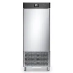 ABATIDOR MIXTO Y CONGELADOR ELECTRÓNICO CHILL - Mod AB14E484 - Enfriamiento por aire - Capacidad de Bandejas: N. 14 x GN 1/1 (cm 32,5 x 53) y 60 x 40 cm - Rendimiento de Refrigeración: +90° +3° en 90 min. (kg.55) - Rendimiento de Congelación Rápida: +90° 