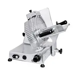 CORTADORA de FIAMBRE POR GRAVEDAD - Mod 30ASR - Alimentación Monofásica 230v/1/50hz - Cuchilla Ø 300 - Corte útil mm 200x220 - Afilador en dotación