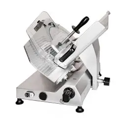 CORTADORA de FIAMBRE POR GRAVEDAD - Mod 35ASI - Alimentación Monofásica 230v/1/50hz - Cuchilla Ø 350 - Corte útil mm 250x300 - Afilador en dotación