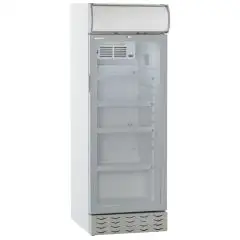 ARMARIO FRIGOR&Iacute;FICO DE CHAPA BARNIZADA - PARA BEBIDAS - EST&Aacute;TICO CON AGITADOR - Mod. GXI270E - CAPACIDAD Lt 270 - N. 1 PUERTA ACRISTALADA - TEMPERATURA 0/+10&deg;C - Medidas cm L 54 x P 57 x H 156 - Homologaci&oacute;n CE