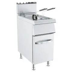 FREIDORA A GAS - LINEA ANIS - MOD. K7H100N - N. 1 Cuba Lt 13 de aceite - Medidas cm L 40 x P 73 x H 90 - Homologación CE