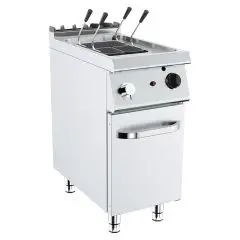 CUECEPASTAS A GAS - MOD. K7O100N - N. 1 Cuba Lt 24 - Medidas cm L 40 x P 73 x H 90 - Homologación CE