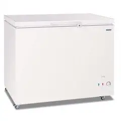 Congelador horizontal con tapa ciega modelo GELO 350 PS, temperatura -18&deg;C / -24&deg;C, capacidad bruta 304 Lt, dimensiones externas 1035 x 750 x 880 mm.