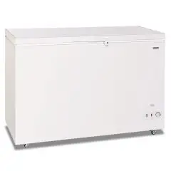 Congelador horizontal con tapa ciega modelo GELO 450 PS, temperatura -18&deg;C / -24&deg;C, capacidad bruta 383 Lt, dimensiones externas 1275 x 750 x 880 mm.