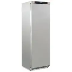 Armario frigor&iacute;fico est&aacute;tico con ventilador en acero inoxidable modelo GN 400 TN INOX, temperatura 0&deg;C / +10&deg;C, capacidad bruta 400 Lt, dimensiones exteriores 600 x 625 x 1860 mm.