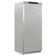 Armario frigor&iacute;fico est&aacute;tico con ventilador en acero inoxidable modelo GN 600 TN INOX, temperatura 0&deg;C / +10&deg;C, capacidad bruta 600 Lt, dimensiones exteriores 775 x 760 x 1860 mm.