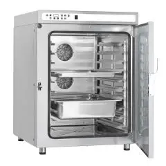 MANTENEDOR Y REGENERADOR DE TEMPERATURA - MOD. GR1011E - VERSIÓN ELECTRÓNICA - CAPACIDAD: 10 GN 1/1 ; 10 (60X40) - ALIMENTACIÓN TRIFÁSICA V 400/3/50 Hz - POTENCIA W 12600 - Medidas cm A 82 X F 75 X h 111 - Peso Kg 128