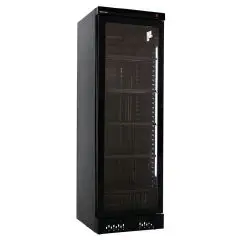 VITRINA REFRIGERADA PARA VINOS - Mod. ILOOC 40 Y - VENTILADA - TEMPERATURA °C +4/+18 - N. 1 PUERTA ACRISTALADA - CAPACIDAD LORDA Lt. 382 - CAPACIDAD NETA Lt. 342 - Potencia W 230 - MONOFÁSICA - Medidas cm L 60 x P 65 x H 185