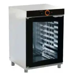 FERMENTADORA - Mod LIEV 1 - Capacidad de bandejas n 8 cm 43 x 33 - Potencia Kw 1,1 - Alimentación monofásica 230V/1/50-60Hz - Dimensiones exteriores cm L 68 x P 88,5 x 57,8 h