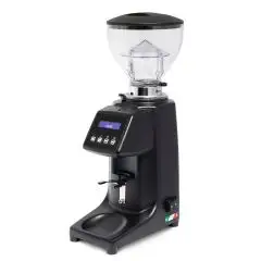 MOLINILLO DE CAFÉ - MOD. M 80 TOUCH - PRODUCCIÓN DIARIA Kg 3,5 - ALIMENTACIÓN MONOFÁSICA 220-240V/1/50-60Hz - POTENCIA W 420 - MEDIDAS Cm L 17,5 x P 29 x h 56 - HOMOLOGACIÓN CE