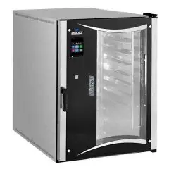 HORNO ELÉCTRICO DE CONVECCIÓN Y VAPOR CON PANEL PANTALLA TÁCTIL CON ICONOS - Cod. MISTRAL 10T M14 VISION - PARA PANADERÍAS Y PASTELERÍAS - VENTILADO - capacidad horno bandejas n. 10 cm 40 x 80 o 46 x 76 - potencia kW 21 - Alimentación 400 V 50/60 Hz TRIFÁ
