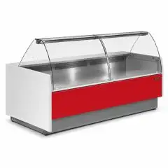 Mostrador refrigerado para alimentos - Mod M 90 FA - Ventilado - Temperatura &deg;C +3/+5 - Profundidad de la superficie de la pantalla: 76 cm