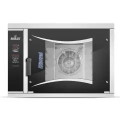 HORNO A GAS DE CONVENCIÓN Y VAPOR CON MANDOS EN PANTALLA TÁCTIL - Cod. MISTRAL 6TTR M14 - PARA PANADERÍAS Y PASTELERÍAS - VENTILADO - capacidad horno bandejas n. 6 cm 60 x 40 o 66 x 46 - potencia kcal/h 8.600 - LAVADO AUTOMÁTICO - MEDIDAS cm L 100 x P 99 